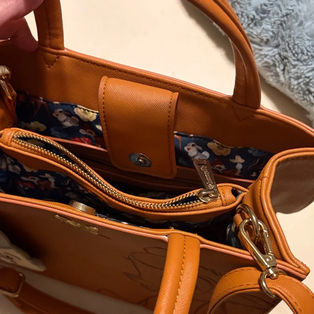 Loungefly Tan Bambi Bag and Wallet - Picture 3 of 8